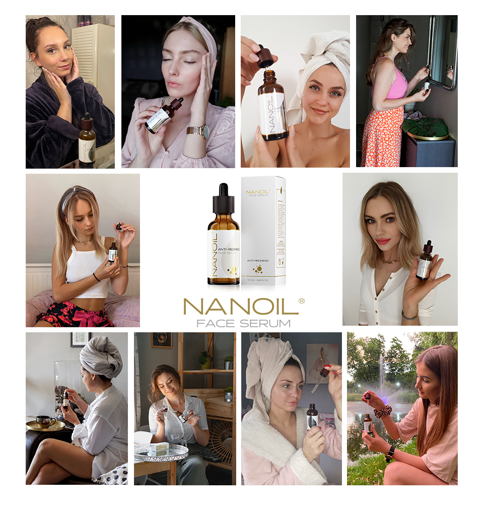 Nanoil the best anti-redness face serum