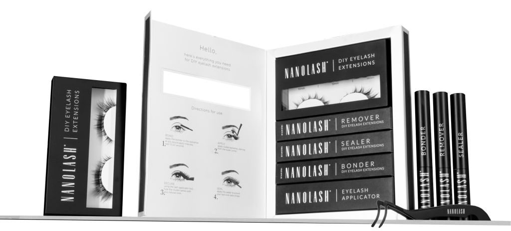 nanolash cluster lashes kit