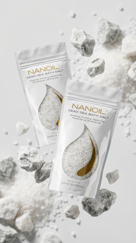 sea salt from the dead sea nanoil